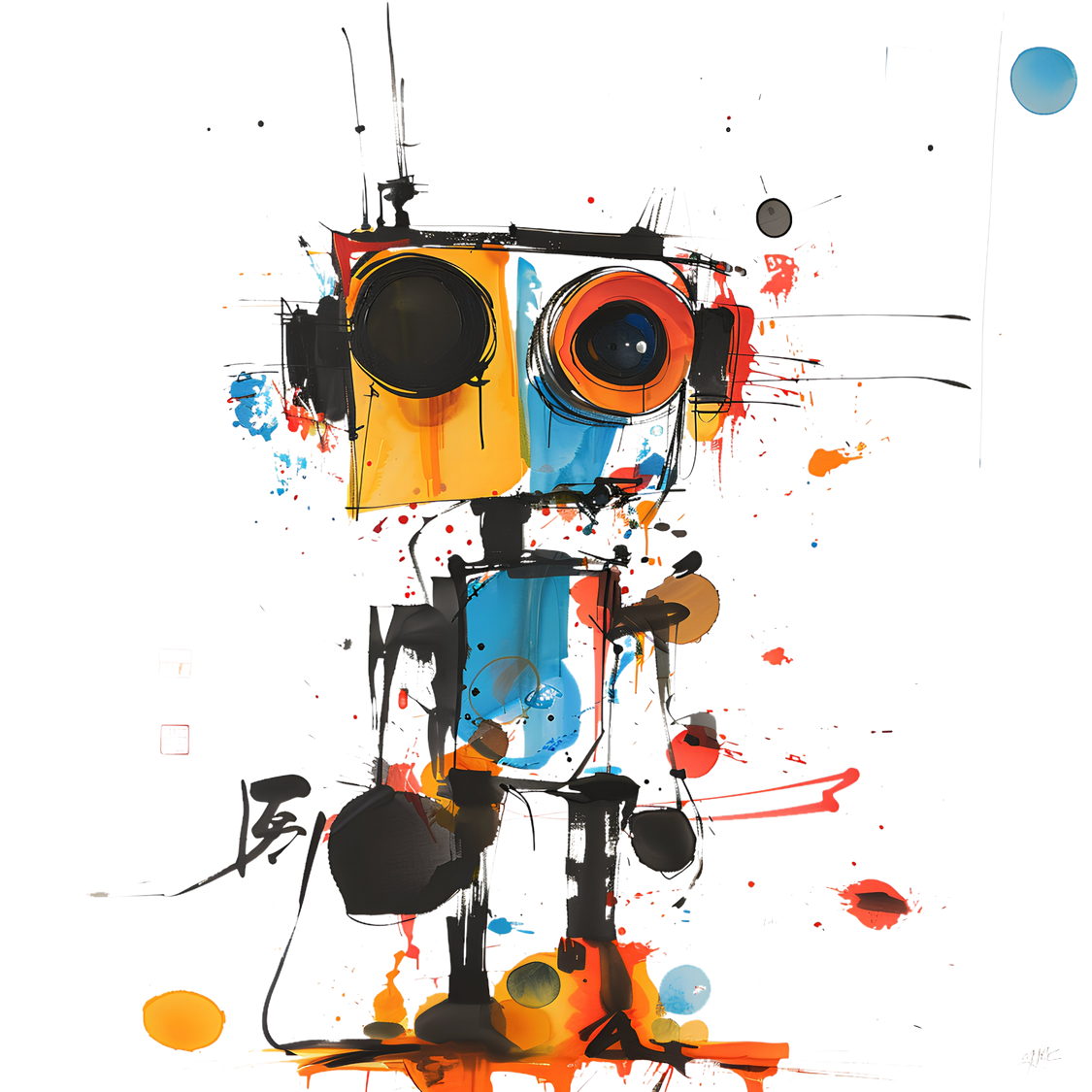 Illustration of a robot Illustration of a robot